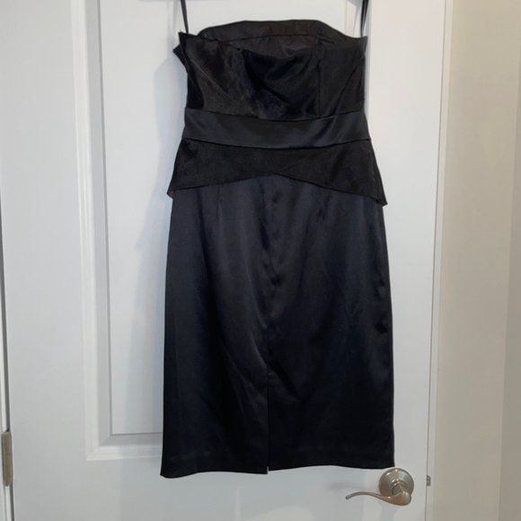 Black Silk Dress - Picture 4 of 4